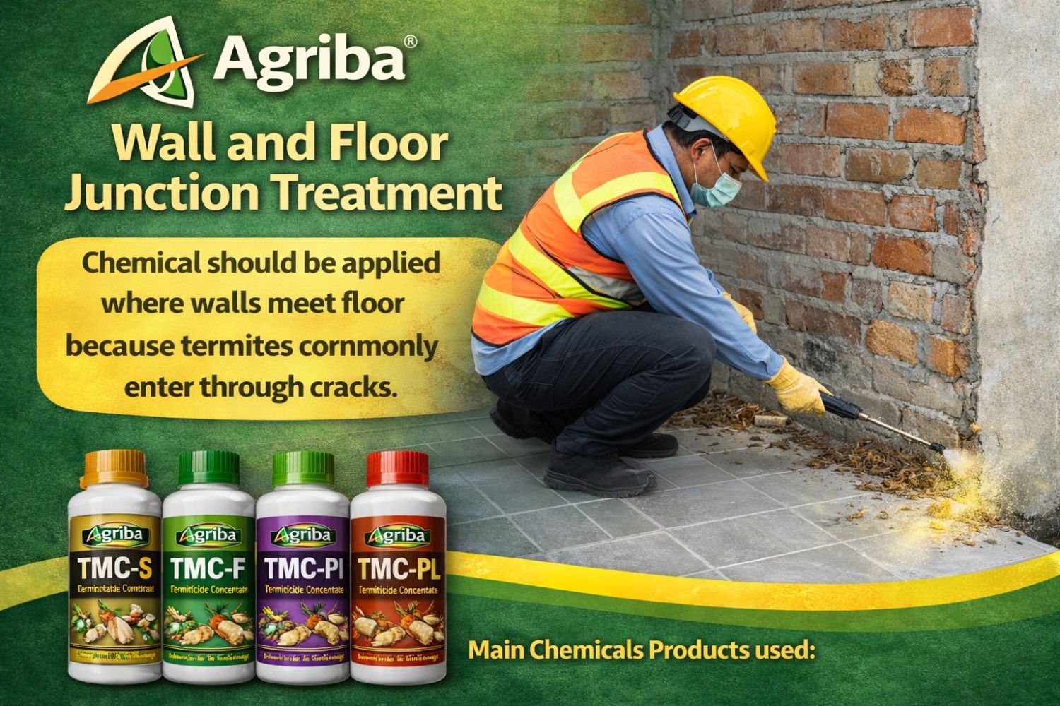 Wall and Floor Junction Treatment